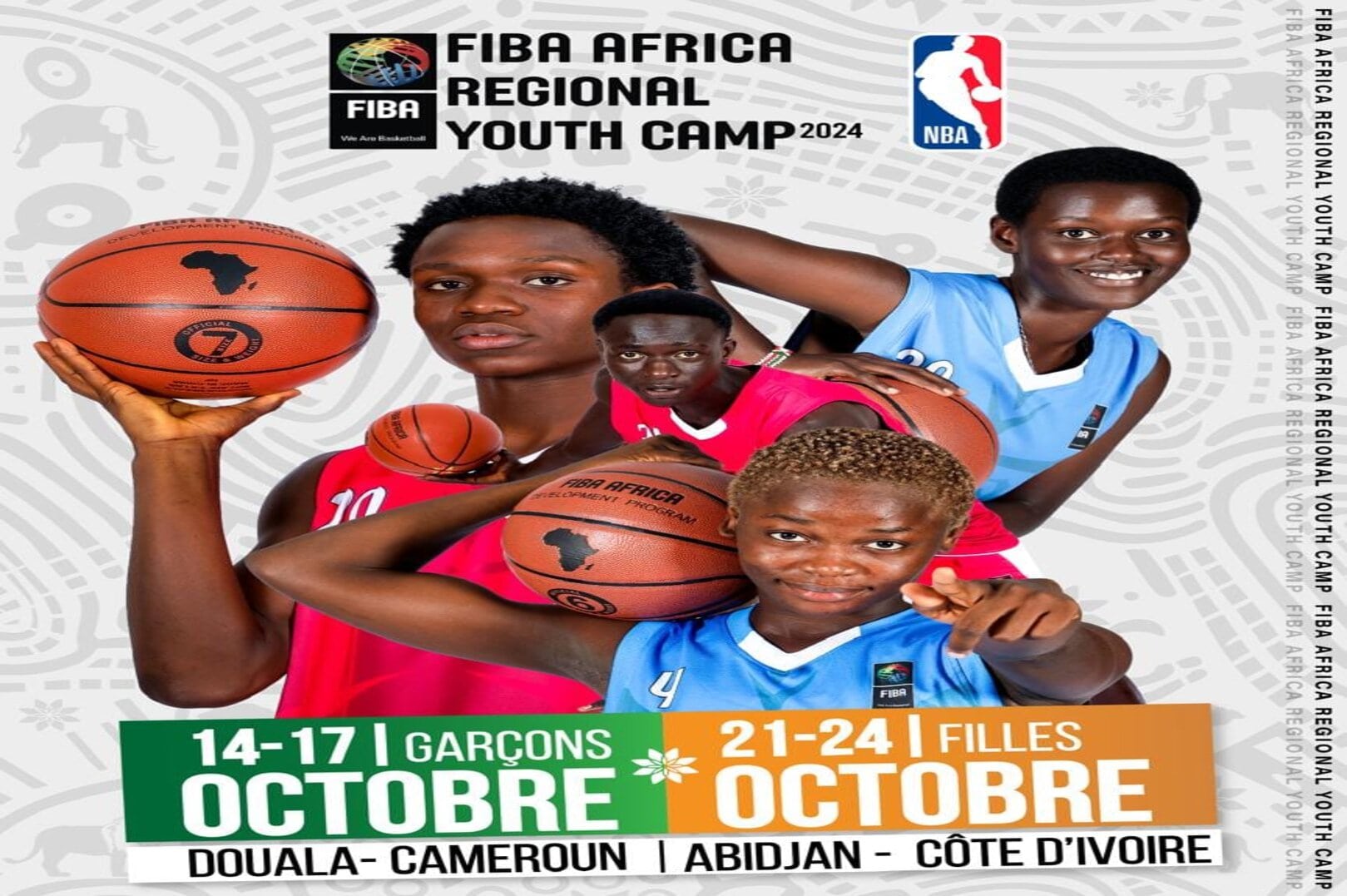 Abidjan to Host FIBA Regional Youth Camp 2024 for Girls